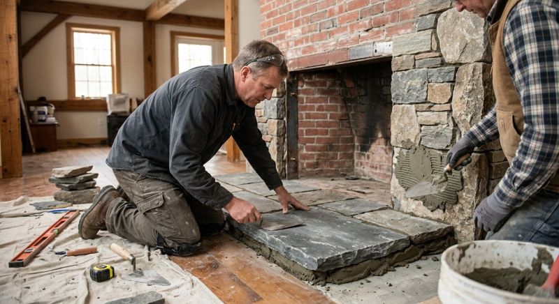 Hearth Installation in Houston, TX