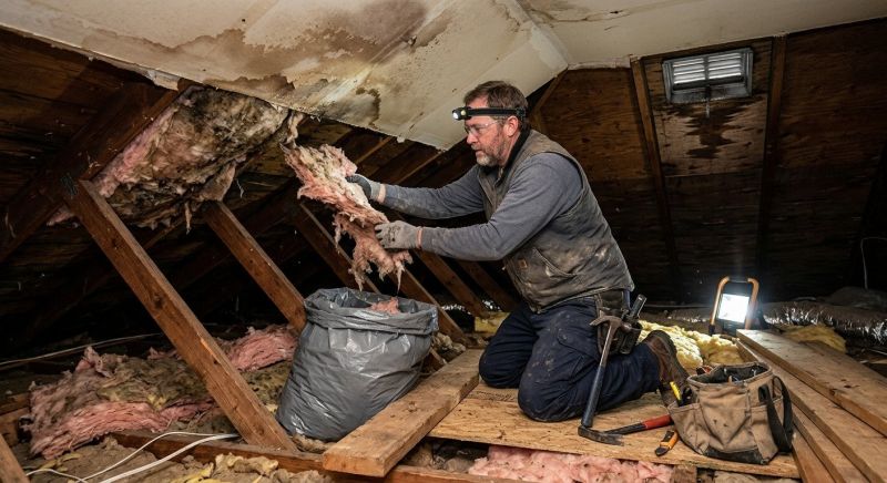 Attic Water Damage Repair in Summerville, SC