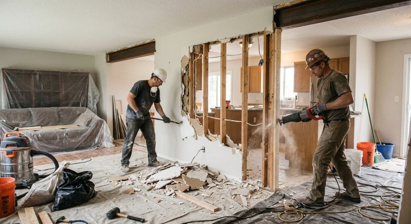 Banister Removal in Santa Rosa, CA