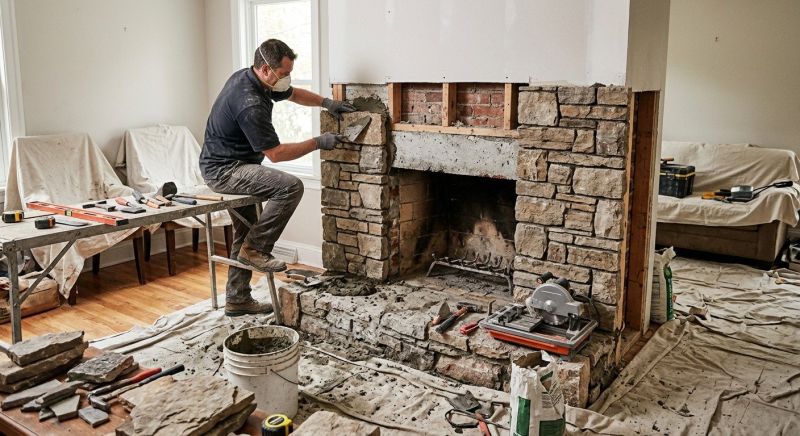Fireplace Remodeling Service in Alpharetta, GA