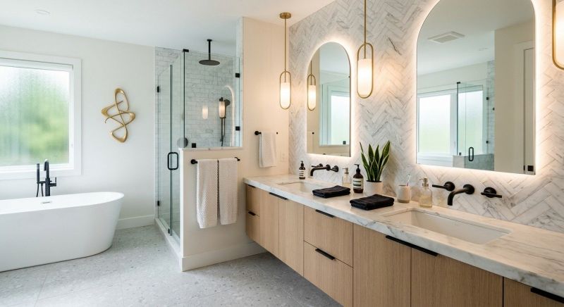 Luxury Bathroom Installation in Framingham, MA